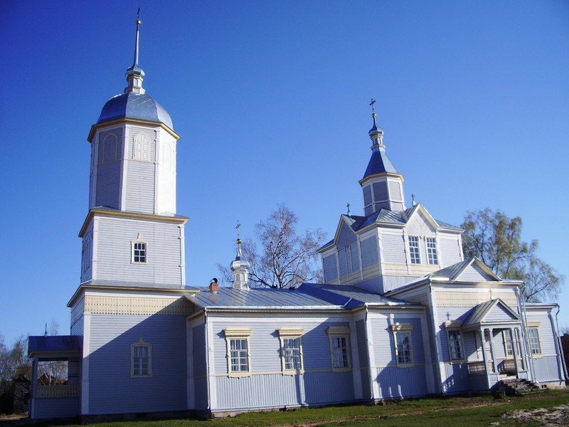 Китово. Церковь Троицы Живоначальной. фасады