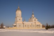 Церковь Троицы Живоначальной, Общий вид с юго-запада<br>, Китово, Касимовский район и г. Касимов, Рязанская область