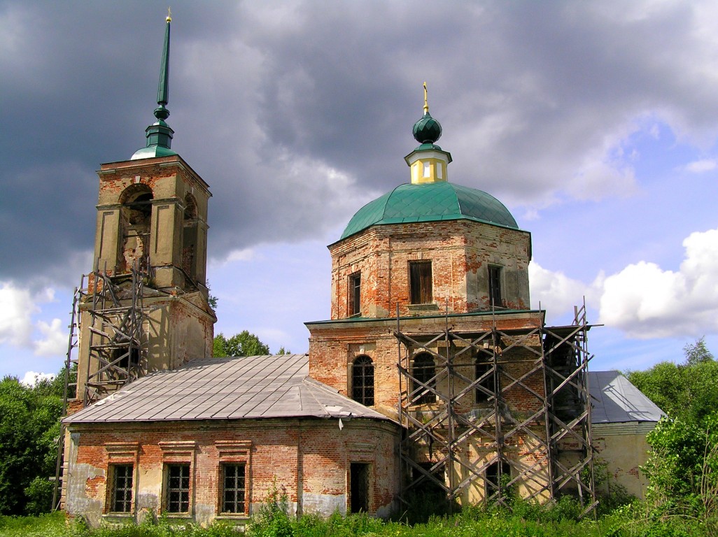 Церковь Николая Чудотворца, Воронцово (Кимрский район и г. Кимры, Тверская область). фасады