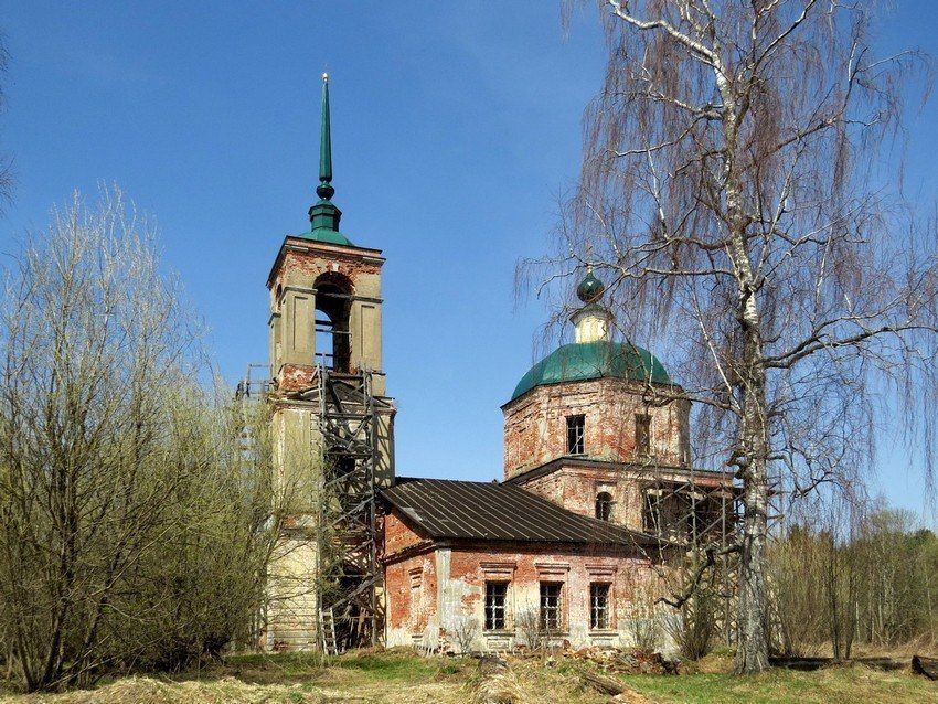 Церковь Николая Чудотворца, Воронцово (Кимрский район и г. Кимры, Тверская область). фасады