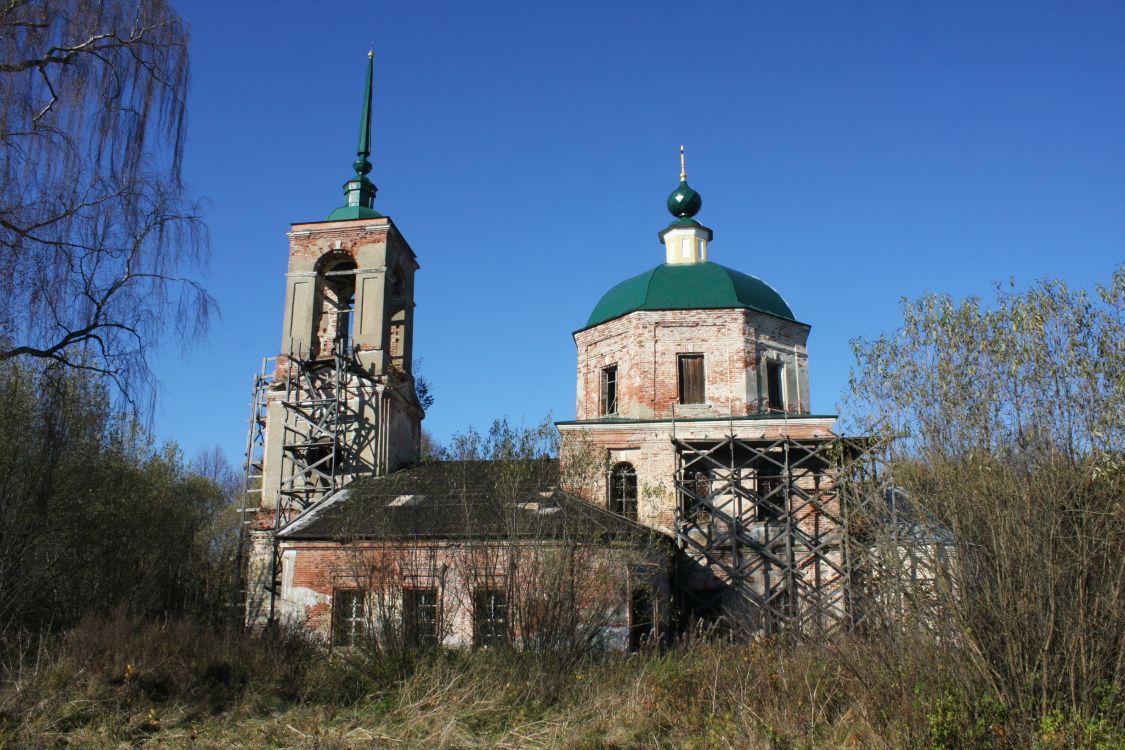 Воронцово. Церковь Николая Чудотворца. фасады