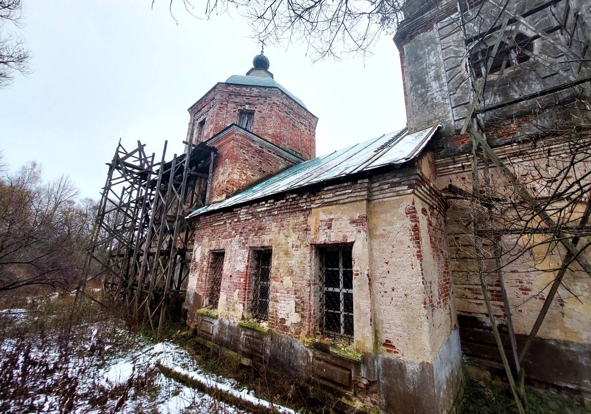 Церковь Николая Чудотворца, Воронцово (Кимрский район и г. Кимры, Тверская область). архитектурные детали