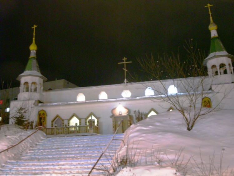 Холмск. Церковь Николая Чудотворца. фасады
