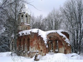 Спасское (Спас-Оскуя). Церковь Спаса Преображения