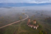 Церковь Казанской иконы Божией Матери, , Русские Новики, Валдайский район, Новгородская область