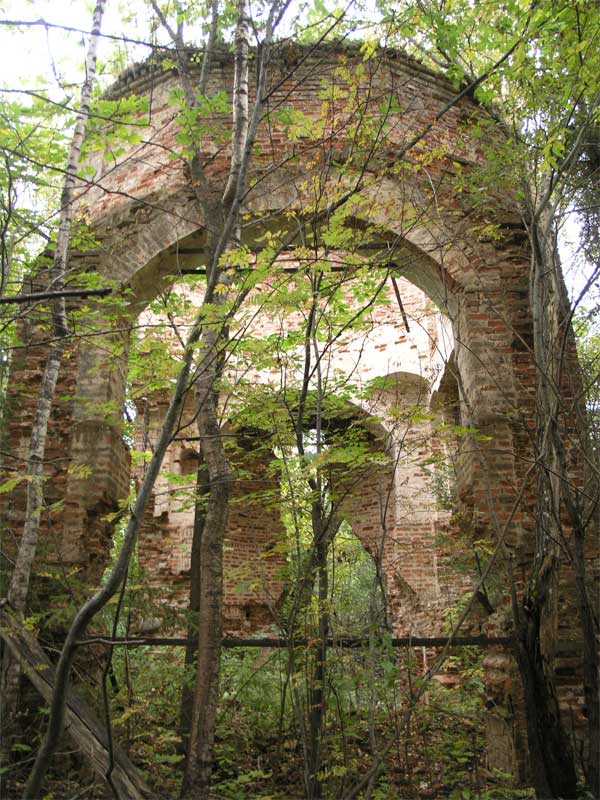 Церковь Воскресения Христова, Колмаково (погост Слободка) (Торопецкий район, Тверская область). фасады