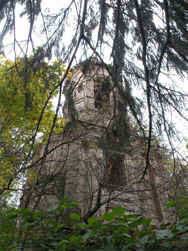 Церковь Воскресения Христова, Колмаково (погост Слободка) (Торопецкий район, Тверская область). фасады