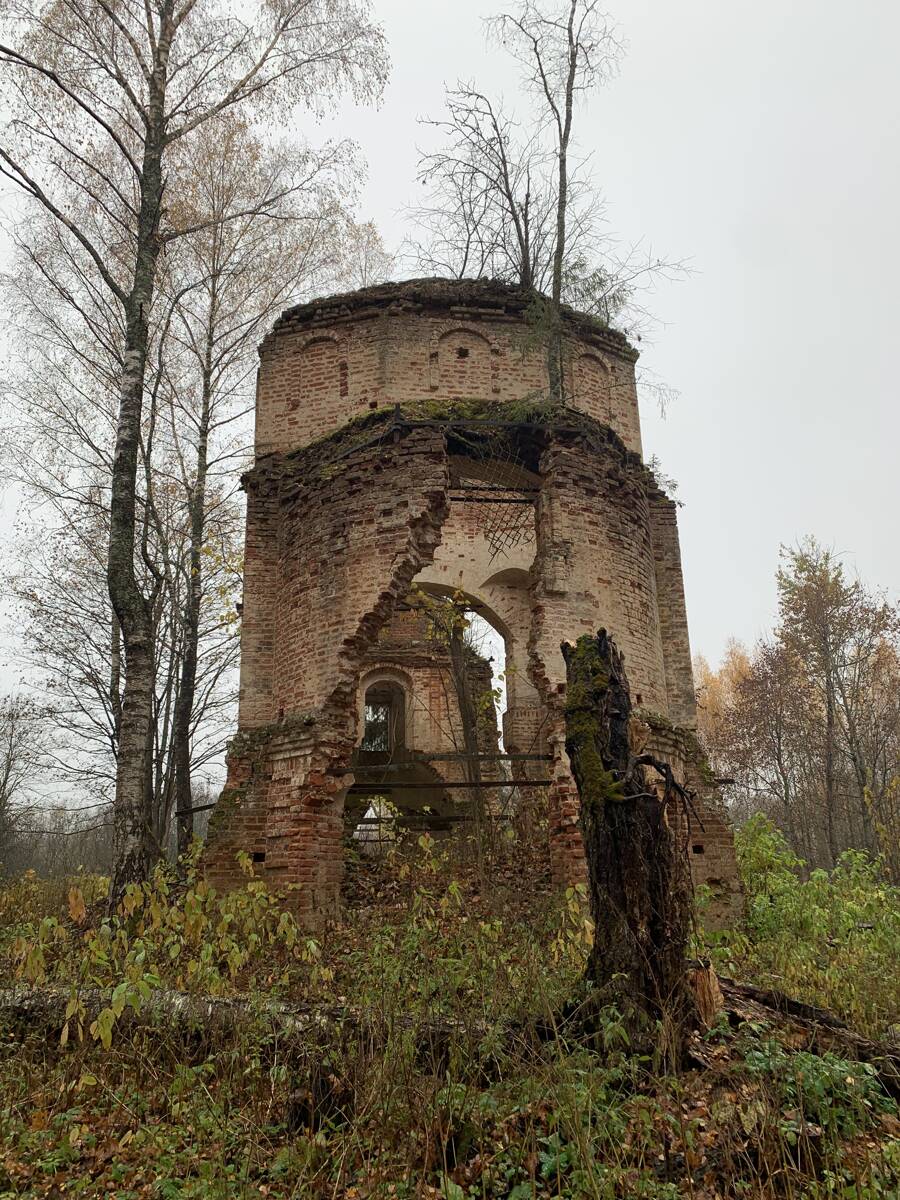 Церковь Воскресения Христова, Колмаково (погост Слободка) (Торопецкий район, Тверская область). фасады