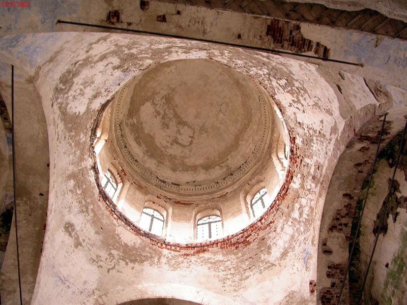 Церковь Космы и Дамиана, Кемцы (Бологовский район, Тверская область). интерьер и убранство