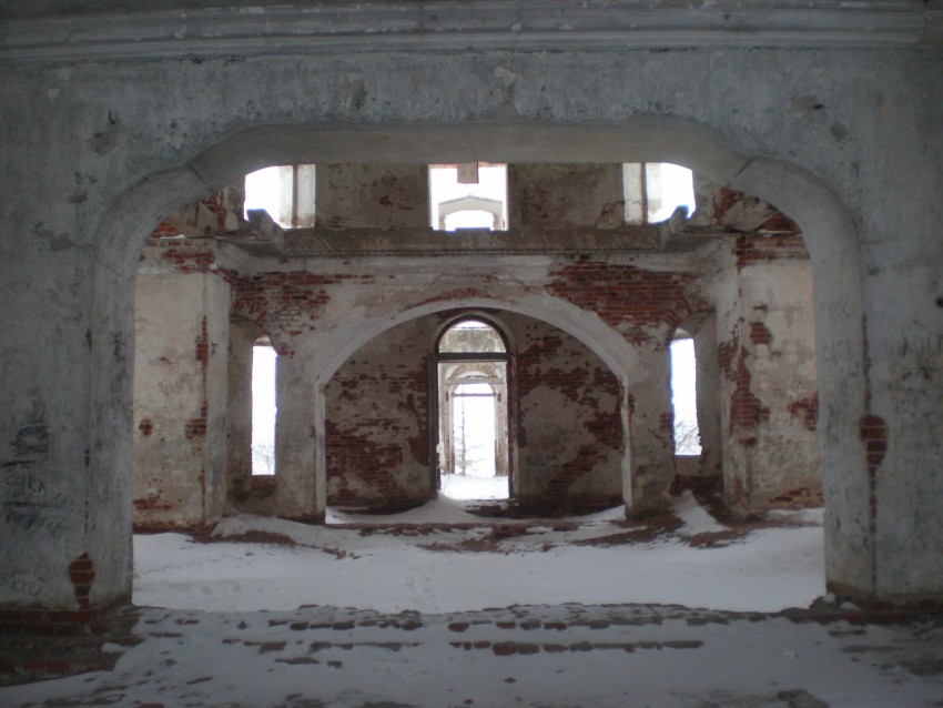 Церковь Космы и Дамиана, Кемцы (Бологовский район, Тверская область). интерьер и убранство