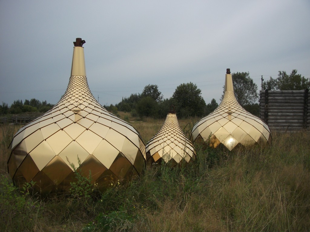 Церковь Германа и Нила Столобенских, Сосницы (Сосница) (Осташковский городской округ, Тверская область). документальные фотографии, купола