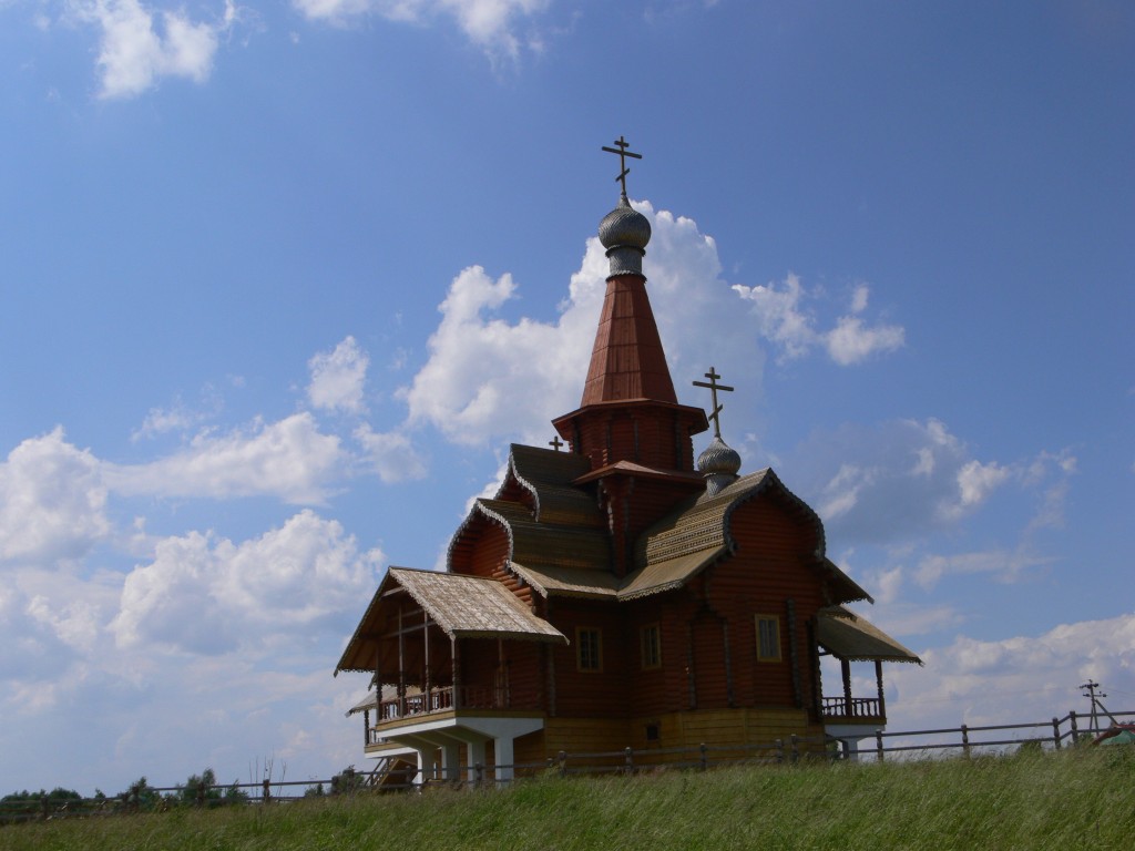 Сосницы (Сосница). Церковь Германа и Нила Столобенских. фасады