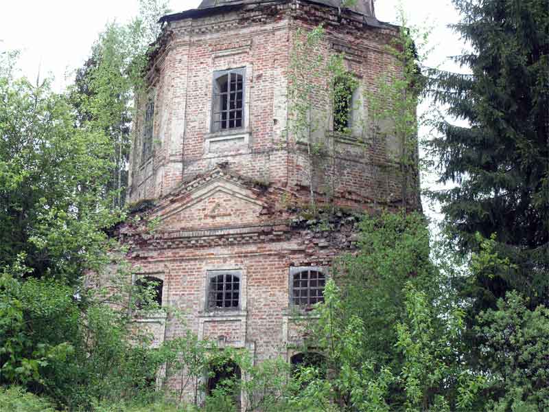 Церковь Троицы Живоначальной, Погост Кочевицы (Западнодвинский район, Тверская область). архитектурные детали