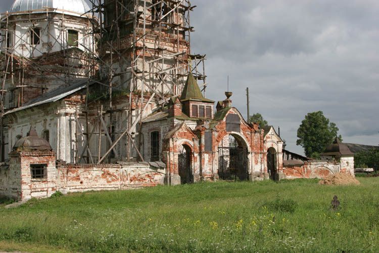 Церковь Сергия Радонежского, Мосейцево (Ростовский район, Ярославская область). архитектурные детали