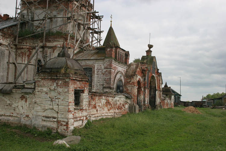 Церковь Сергия Радонежского, Мосейцево (Ростовский район, Ярославская область). архитектурные детали