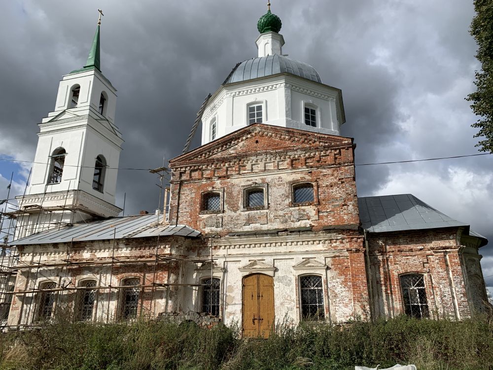 Церковь Сергия Радонежского, Мосейцево (Ростовский район, Ярославская область). фасады