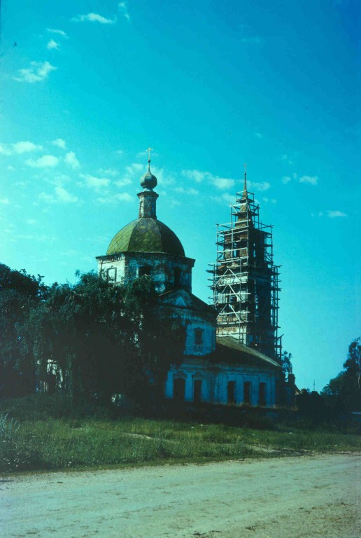 Церковь Сергия Радонежского, Мосейцево (Ростовский район, Ярославская область). фасады, 1996