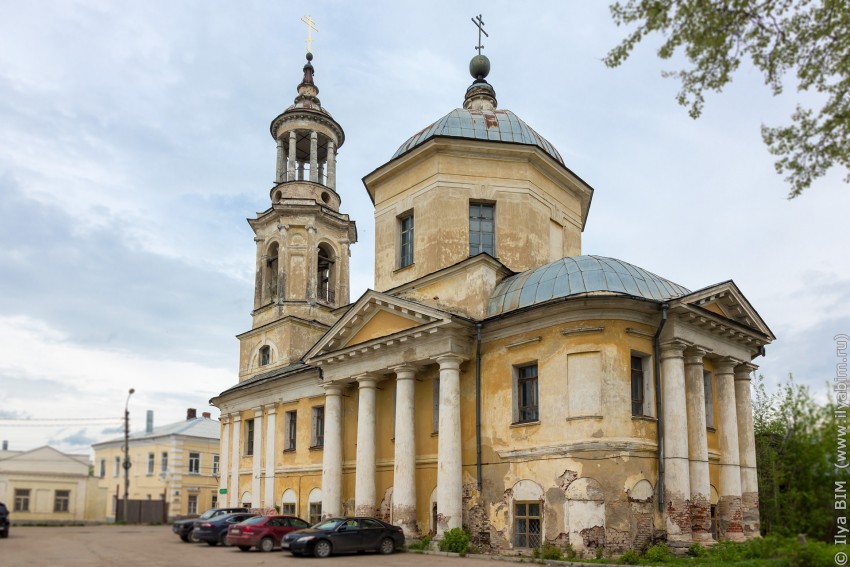 Торжок. Церковь Климента Папы Римского. фасады