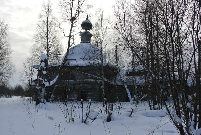 Церковь Вознесения Господня, Вершина (Тордокса) (Вожегодский район, Вологодская область). фасады