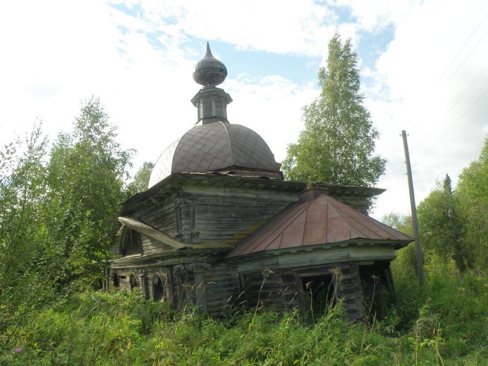 Церковь Вознесения Господня, Вершина (Тордокса) (Вожегодский район, Вологодская область). фасады