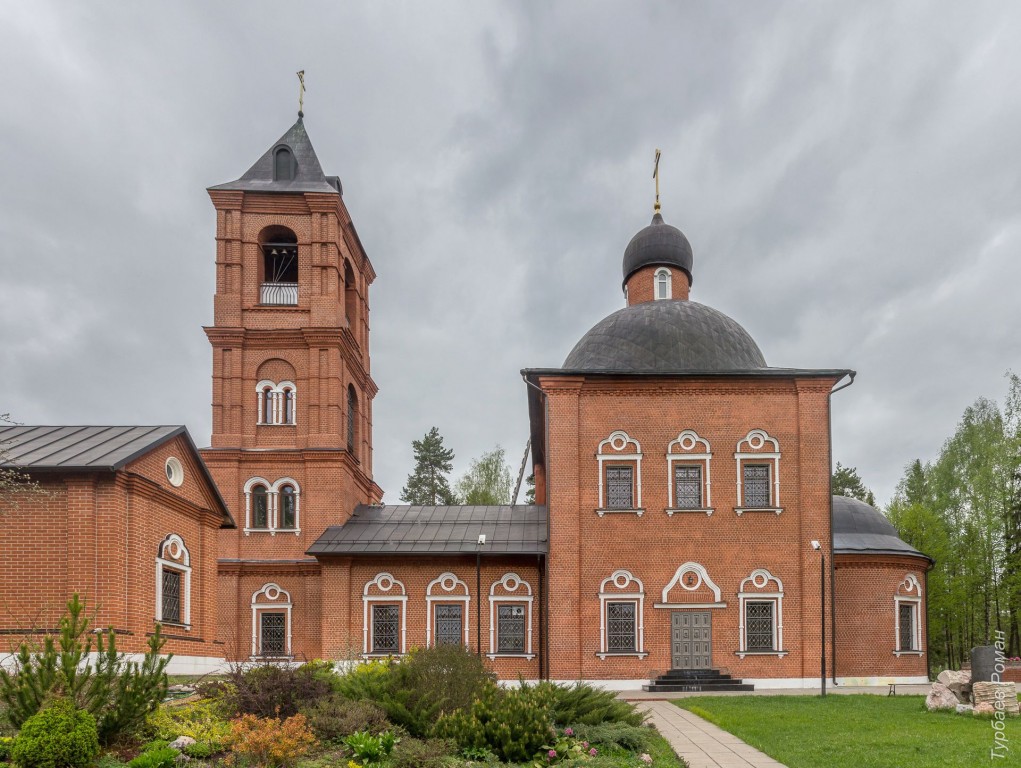 Макарово. Церковь Николая Чудотворца. фасады, Вид с юга