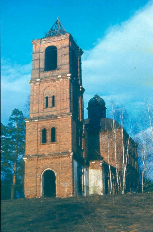 Церковь Николая Чудотворца, Макарово (Черноголовский городской округ, Московская область). фасады, фото 1987