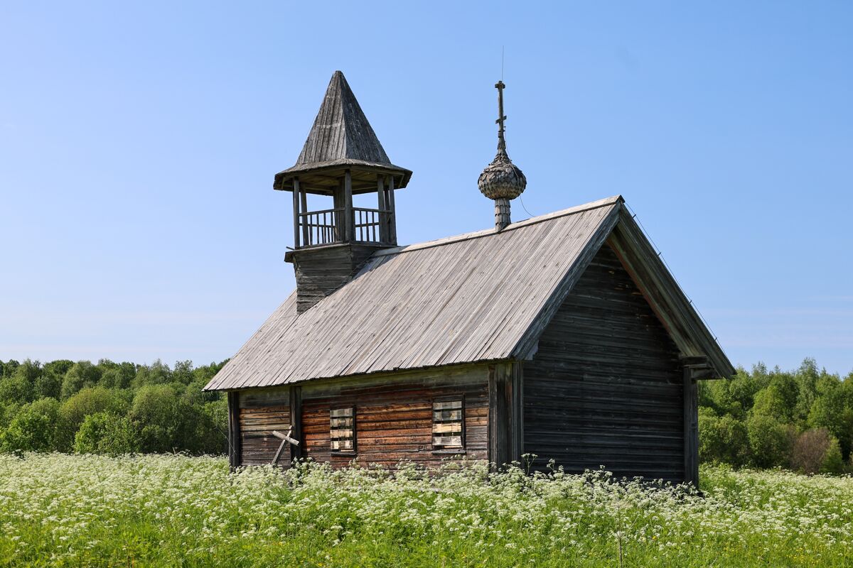 Часовня Трех Святителей, Немята, урочище (Плесецкий район, Архангельская область). фасады