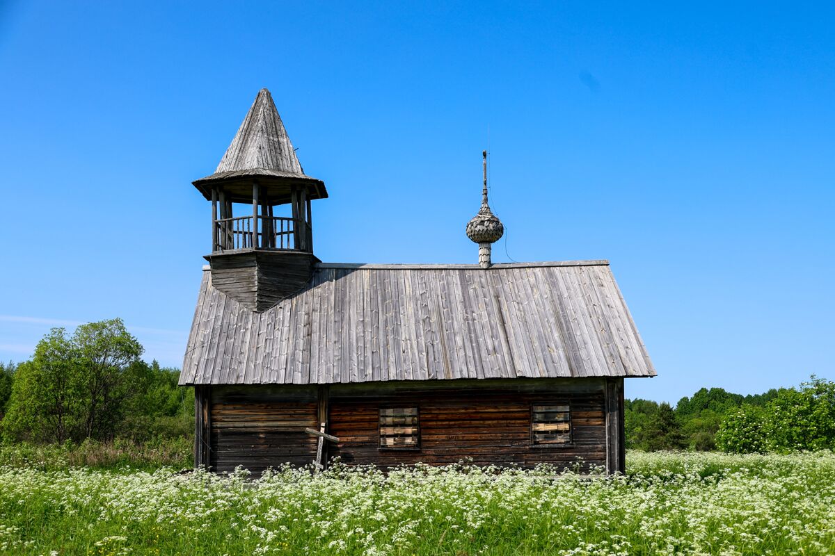 Часовня Трех Святителей, Немята, урочище (Плесецкий район, Архангельская область). фасады