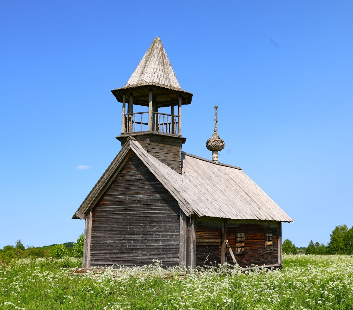 Часовня Трех Святителей, Немята, урочище (Плесецкий район, Архангельская область). фасады