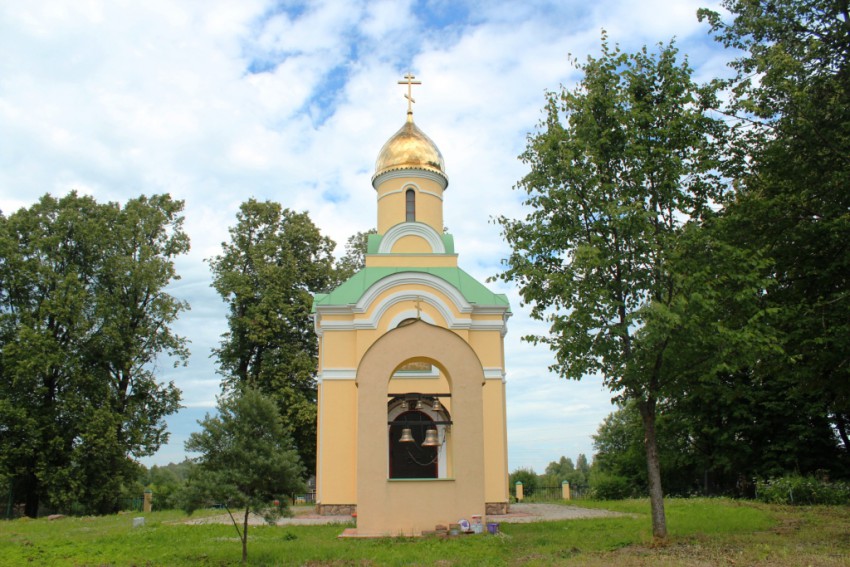 Мякишево. Церковь Михаила Архангела. фасады, Вид с запада