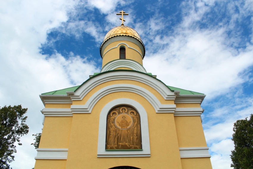Мякишево. Церковь Михаила Архангела. архитектурные детали, Западный фасад храма