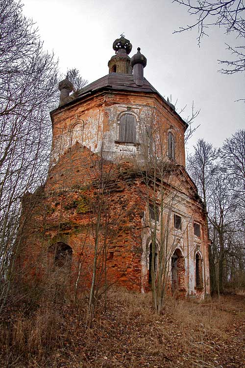 Церковь Климента, папы Римского, Заполье (Ям-Тёсовское с/п) (Лужский район, Ленинградская область). фасады