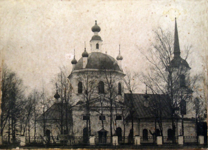 Церковь Климента, папы Римского, Заполье (Ям-Тёсовское с/п) (Лужский район, Ленинградская область). архивная фотография