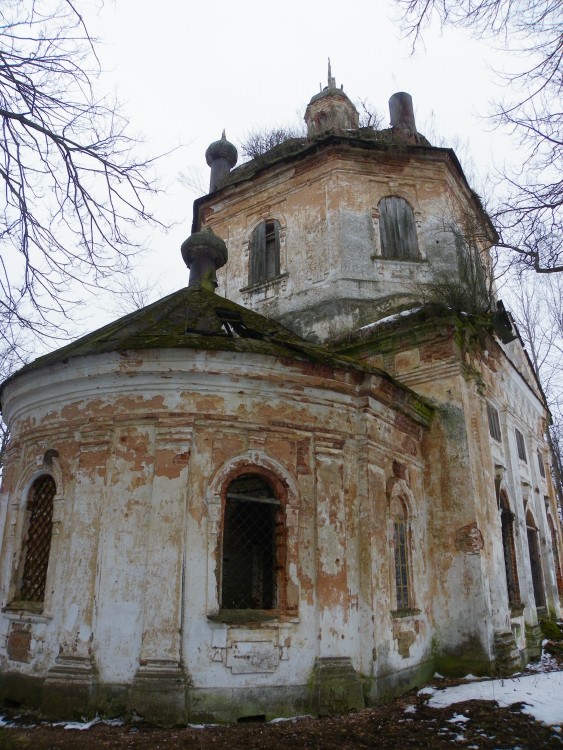 Заполье (Ям-Тёсовское с/п). Церковь Климента, папы Римского. фасады