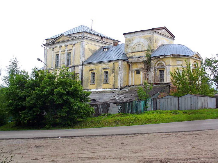 Церковь Успения Пресвятой Богородицы, Торжок (Торжокский район и г. Торжок, Тверская область). фасады, Вид с ул.Белинского. Северо-западная сторона.