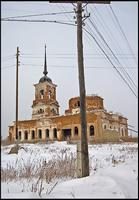 Церковь Илии Пророка,  "... Плюс электрификация всей страны..." <br>, Огневское, Каслинский район, Челябинская область