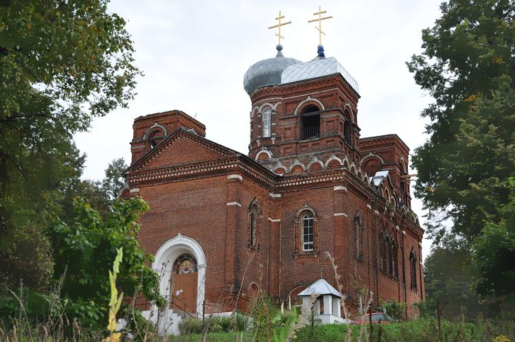 Церковь Покрова Пресвятой Богородицы, Марьинское (Ступинский городской округ, Московская область). фасады