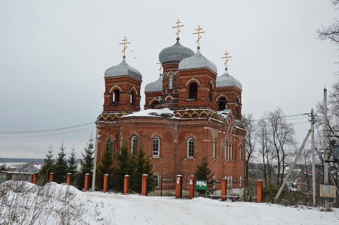 Церковь Покрова Пресвятой Богородицы, Марьинское (Ступинский городской округ, Московская область). фасады