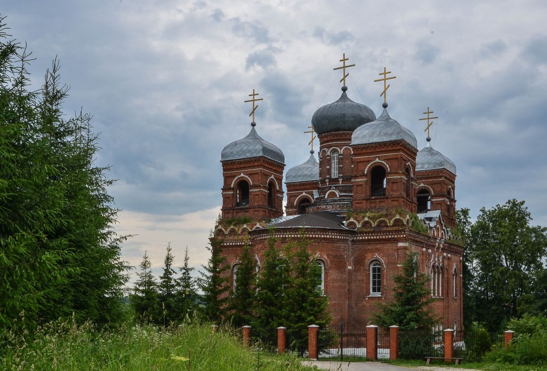 Церковь Покрова Пресвятой Богородицы, Марьинское (Ступинский городской округ, Московская область). фасады