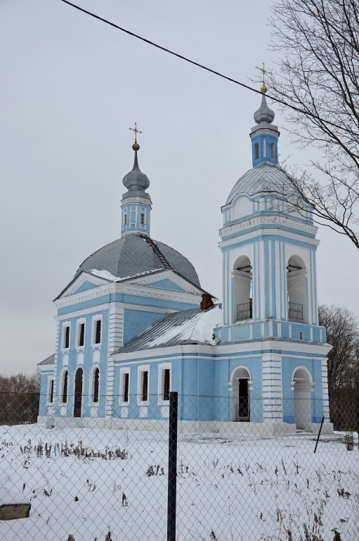 Кишкино. Церковь Казанской иконы Божией Матери. фасады