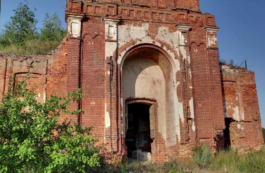 Церковь Рождества Пресвятой Богородицы (каменная), Верховлянь (Ступинский городской округ, Московская область). архитектурные детали