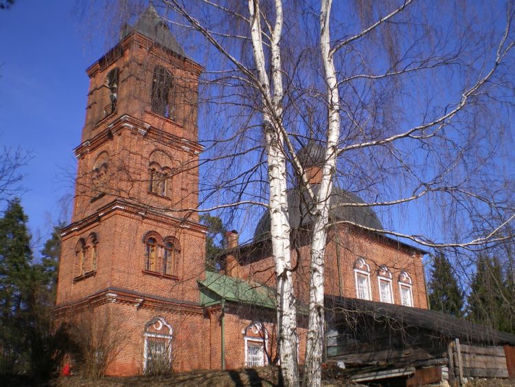 Макарово. Церковь Николая Чудотворца. фасады