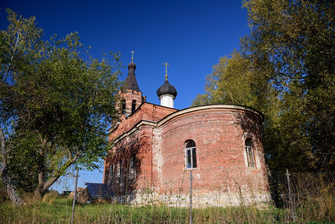 Церковь Рождества Христова, Каменищи (Ступинский городской округ, Московская область). фасады, Каменищи. Церковь Рождества Христова. Рождественская церковь
