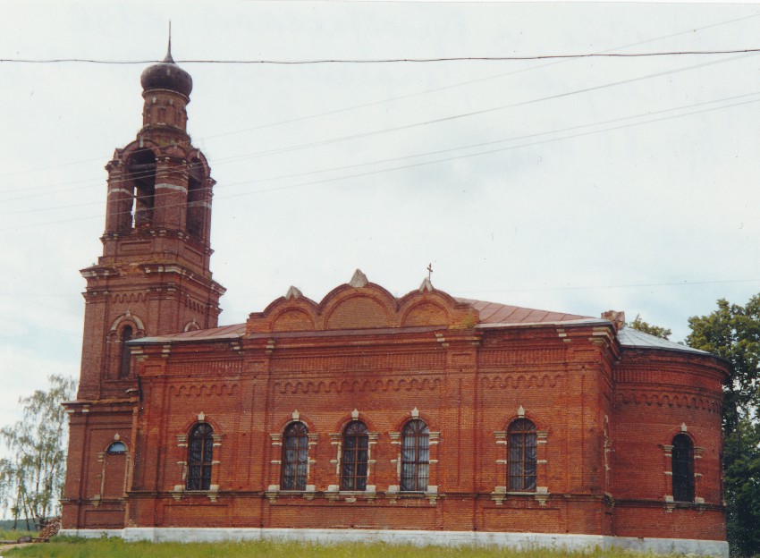 Церковь Преображения Господня (каменная), Бортниково (Ступинский городской округ, Московская область). фасады