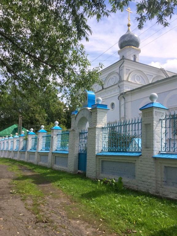 Церковь Покрова Пресвятой Богородицы, Воскресенки (Ступинский городской округ, Московская область). фасады, Вид с севера