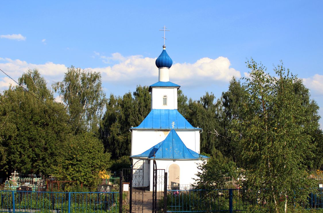 Церковь Николая Чудотворца, Еганово (Ступинский городской округ, Московская область). фасады