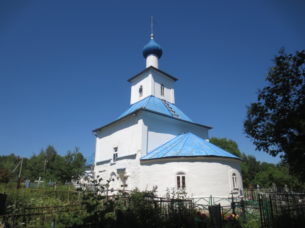 Церковь Николая Чудотворца, Еганово (Ступинский городской округ, Московская область). фасады