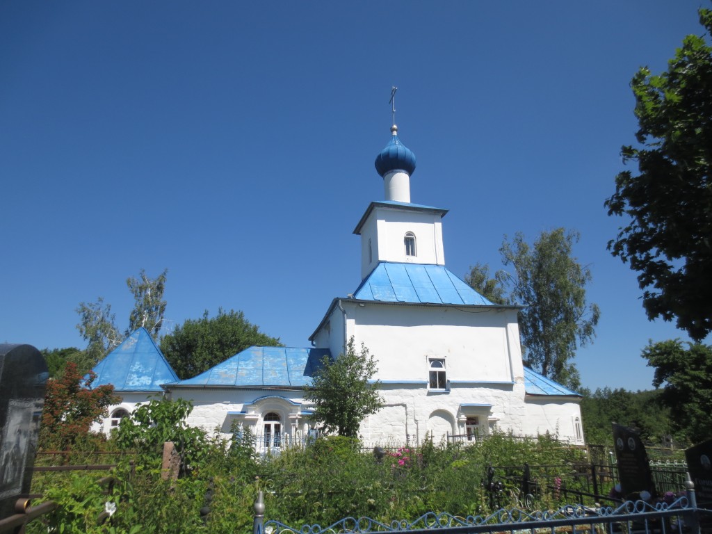 Церковь Николая Чудотворца, Еганово (Ступинский городской округ, Московская область). фасады