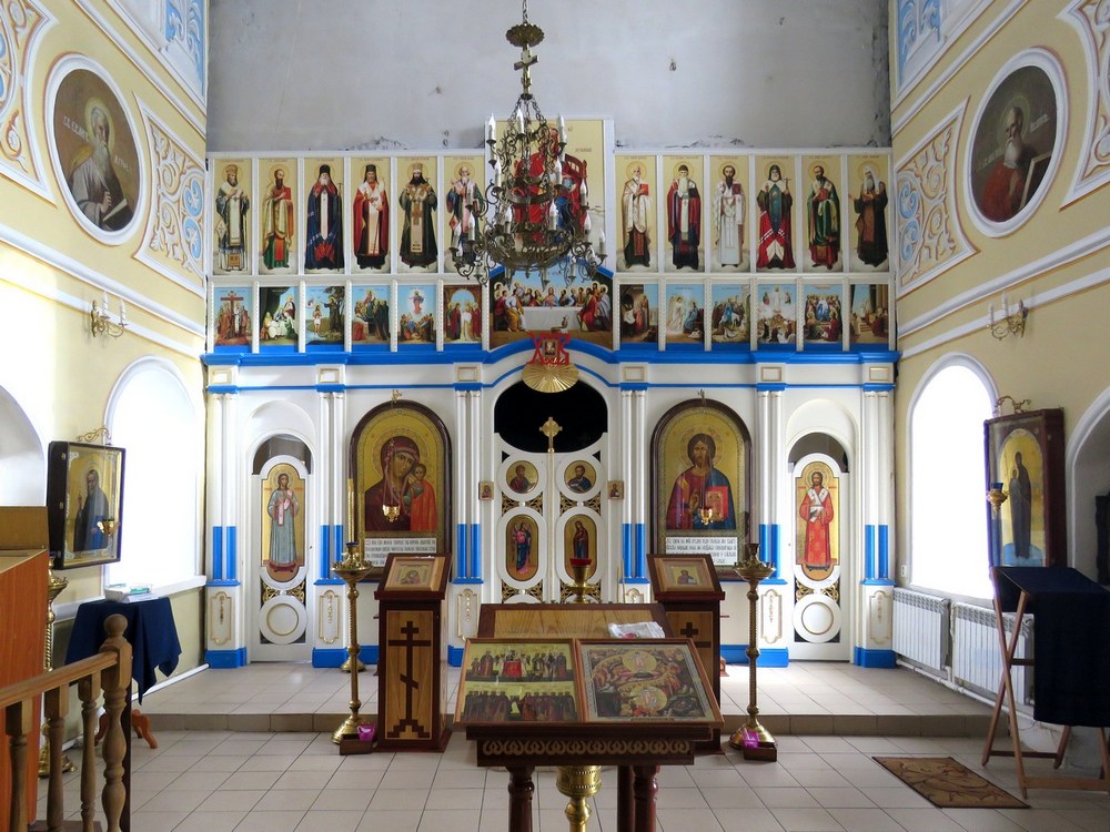 Церковь Казанской иконы Божией Матери, Киясово (Ступинский городской округ, Московская область). интерьер и убранство