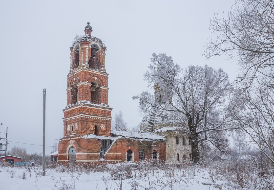 Авдулово. Церковь Покрова Пресвятой Богородицы. фасады